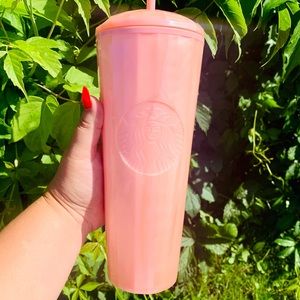 Starbucks Satin Blush Pink Kaleidoscope Tumbler
